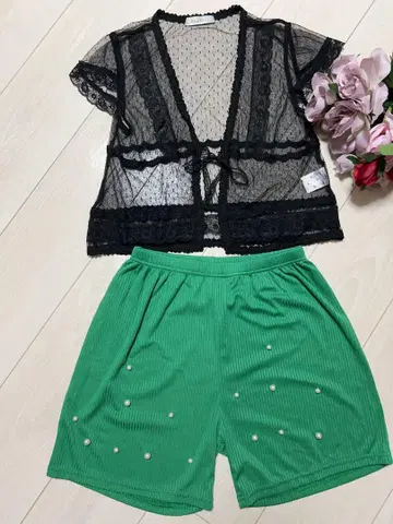레이스 가디건 사이즈 M
