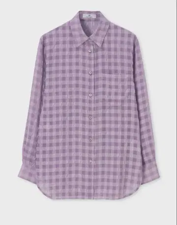 paulsmith 체크 시어 셔츠