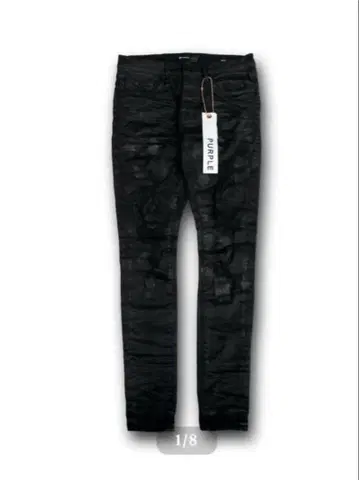 정품 PURPLE BRAND OIL SPILL 스키니 데님 30