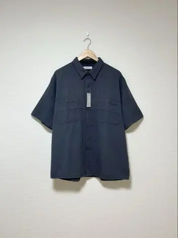 우라하라 00s 맥대디 데드스탁 반팔 셔츠 네이비 스트릿