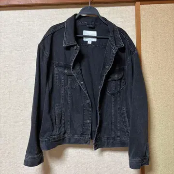 ZARA 남성용 데님 자켓 블랙 L