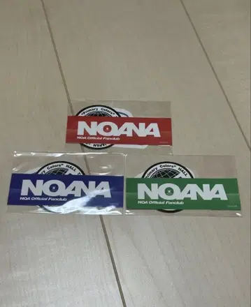 NOANA 공식 팬클럽 스티커 세트