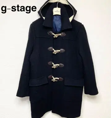 G-stage 지스테이지 후데트 더플 코트