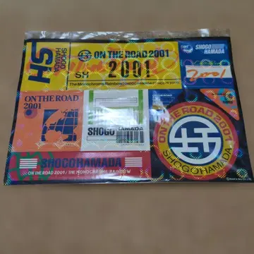 하마다 쇼고 스티커 ON THE ROAD 2001