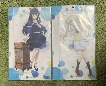 Summer Pockets 플래티넘 잡화 빅 아크릴 스탠드 2종 세트