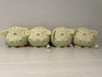 산리오 후르츠 키구루미 마스코트 ~키위~ 폼폼푸딩 4개 세트