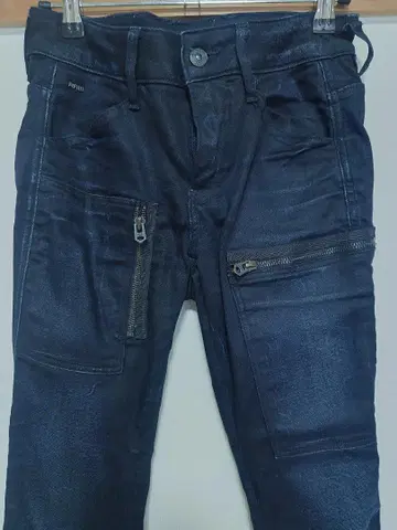 지스타로우 G Star RAW 파우엘 미드 스키니 인디고