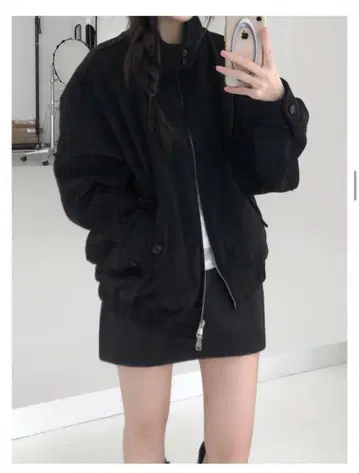 amood 아우터 자켓 블랙