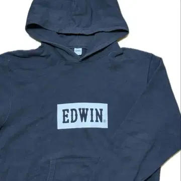 EDWIN 후드티 (블랙)