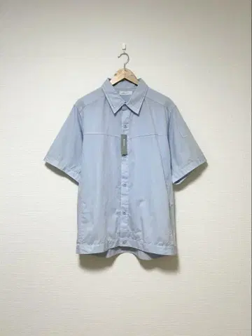 우라하라 00s 맥다디 데드스탁 반팔 셔츠 스카이블루 스트릿