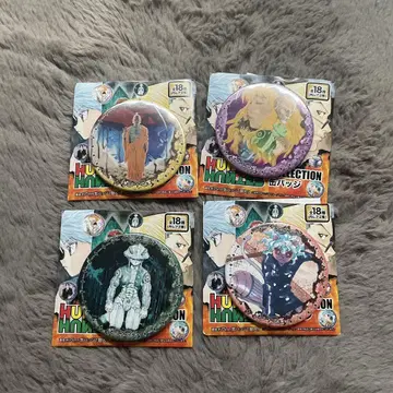 HUNTER x HUNTER 캔뱃지 4개 세트
