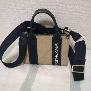 *미사용에 가까움* SAMANTHAVEGA 퀼팅 숄더백