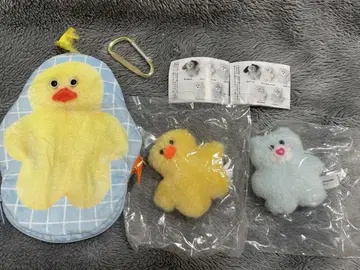 [가챠] mojojojo 봉제 인형 마스코트 2세트 덤 파우치