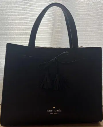 katespade newyork 리본 & 태슬 부착 백