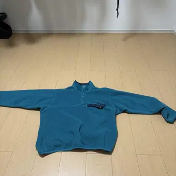 patagonia 플리스 풀오버 M 터콰이즈