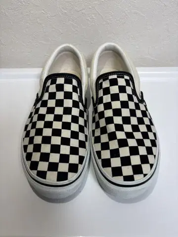 Vans 체커 패턴 슬립온