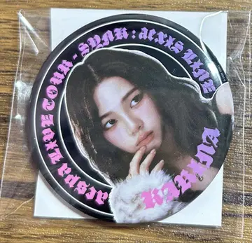 KARINA 카리나 A ver. 캔뱃지 aespa 랜덤토이