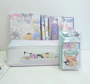 새상품 산리오 캐릭터즈 문구 세트