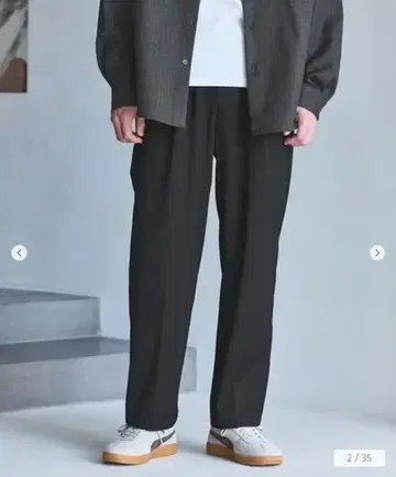 TW 서지 올마이 와이드 W3 이지 팬츠 스트레치