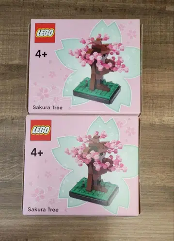 LEGO 사쿠라 트리 2개 세트