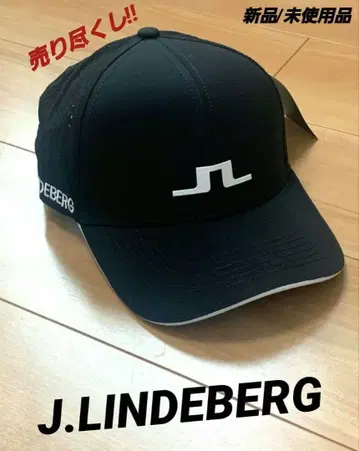 J.Lindeberg 골프 캡 컬러 Black 미사용 새상품