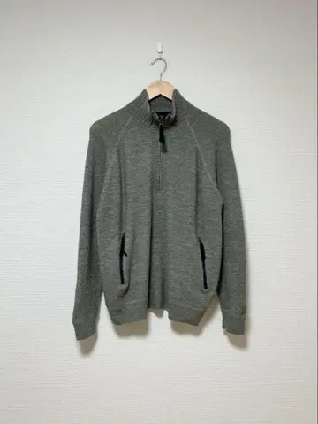 빈티지 00s 간사이 야마모토 울 하프 지퍼 아카이브