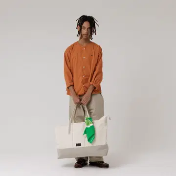 DESCENDANT/COAL BAG TOTE L raregem