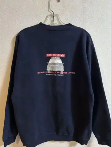 QUIKSILVER 올드 맨투맨 일본제