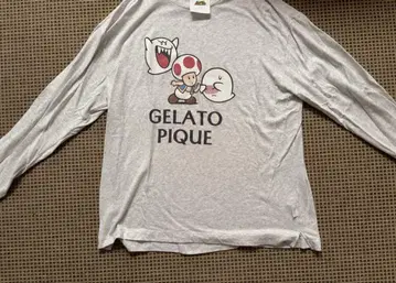 슈퍼 마리오 x GELATO PIQUE 긴팔 티셔츠