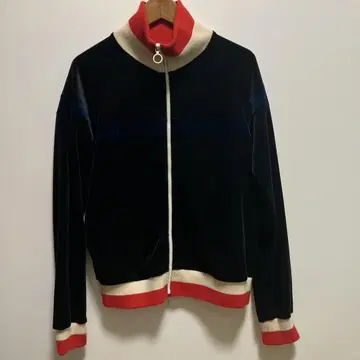 벨벳 하이넥 자켓