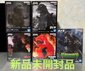 고질라 가메라 피규어 세트 5체