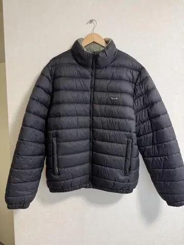 VOLCOM 다운 자켓 블랙 리버서블 타입