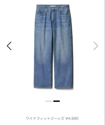 UNIQLO JWA 콜라보 블루 데님