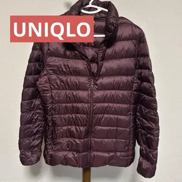 UNIQLO 버건디 다운 자켓 XL