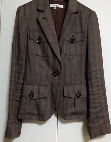 ZARA BASIC 썸머 브라운 자켓
