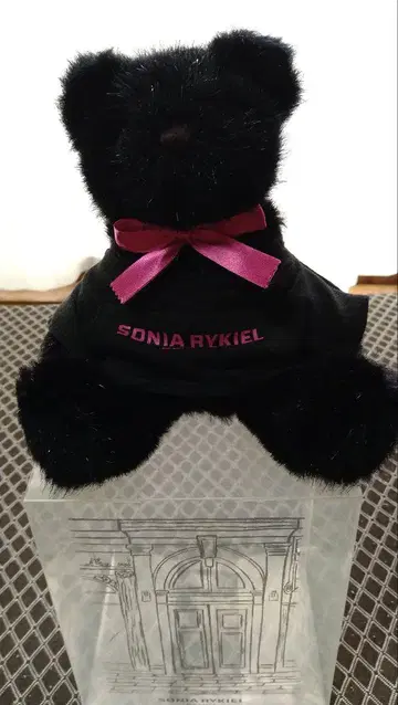 SONIA RYKIEL 봉제 인형 블랙