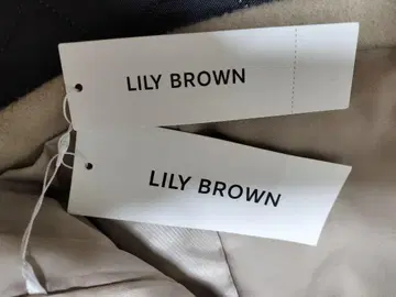 LILY BROWN 베이지 케이프 코트