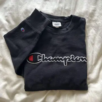 Champion 맨투맨 X-LARGE 블랙