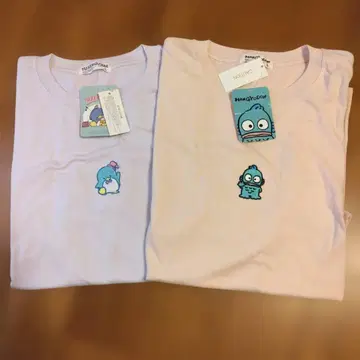 산리오 한교동 턱시도샘 T셔츠 2장 세트 미사용 새상품