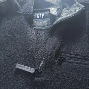 GAP 블랙 집업 후드티