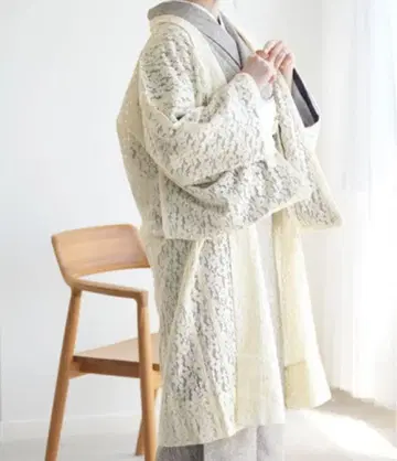 일본 의류 레이스 겉옷 새상품 기모노 코트