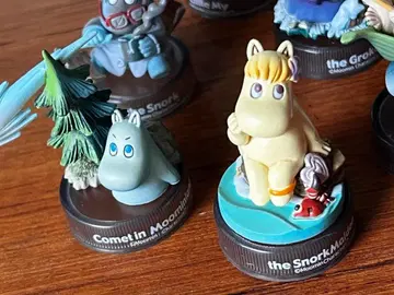 카이요도 무민즈런치 병뚜껑 6개 세트 시크릿 레어