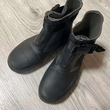 moonstar ET-005 블랙 러버 부츠 문스타