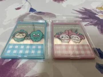 치이카와 산리오 콜라보 거울 2개 세트