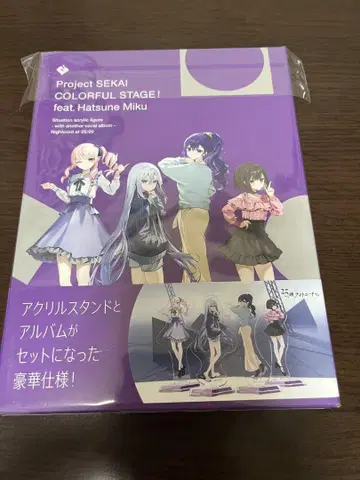 프로세카 어나더 보컬 앨범 CD 아크릴 스탠드 캔뱃지 니고