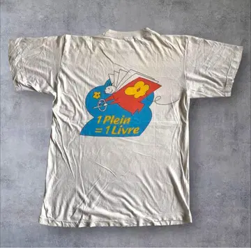80s 90s USA제 싱글 스티치 빈티지 T셔츠 XL 화이트