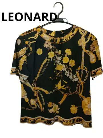 g10 컨디션 최상 레오나르 LEONARD 상의 티셔츠 반팔 LL