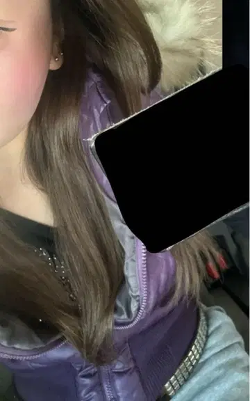 그런지 헤이세이 갸루 퍼 다운 베스트
