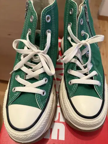 CONVERSE ALL STAR 그린 스니커즈