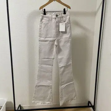 부츠컷 데님 25 베이지